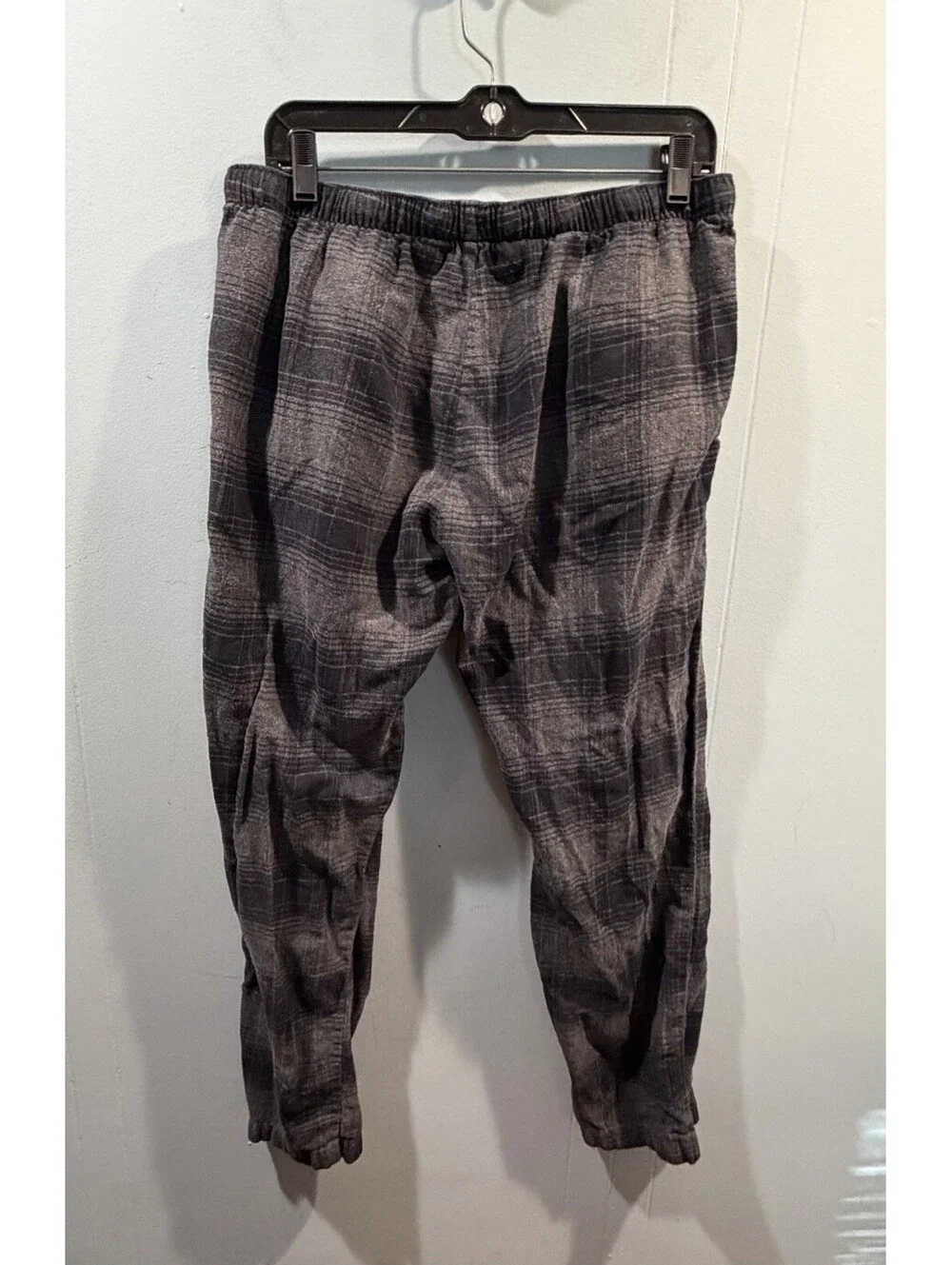 Mens Gap Sleepwear Pajama Pants Size Medium Black Gray